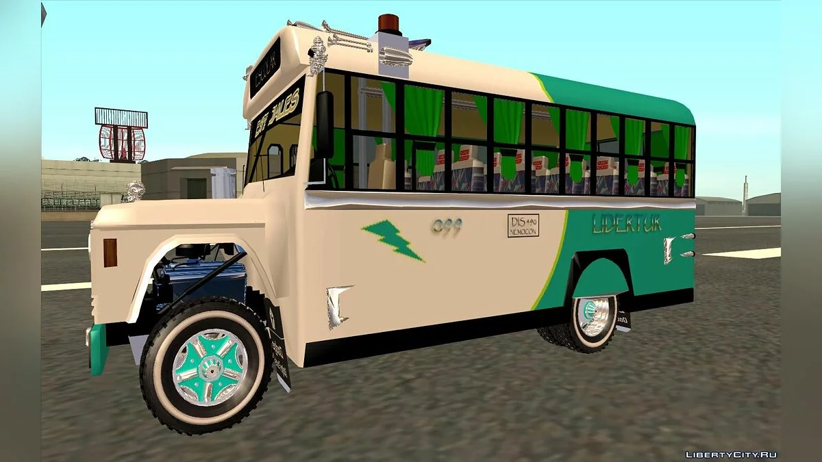 Автобусы Rurales Dodge D500 и D600 / GTA San Andreas
