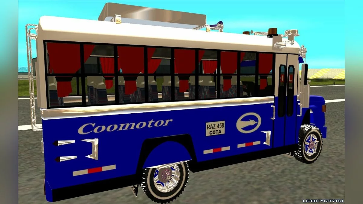 Автобусы Rurales Dodge D500 и D600 / GTA San Andreas