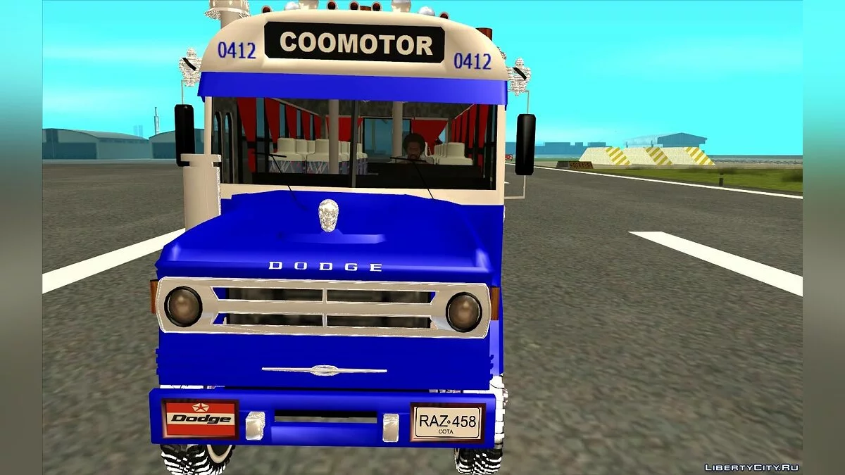 Автобусы Rurales Dodge D500 и D600 / GTA San Andreas