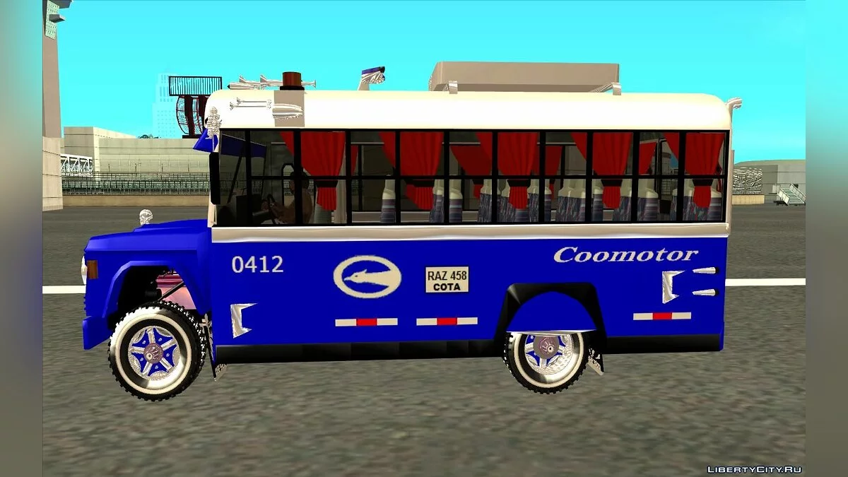Автобусы Rurales Dodge D500 и D600 / GTA San Andreas