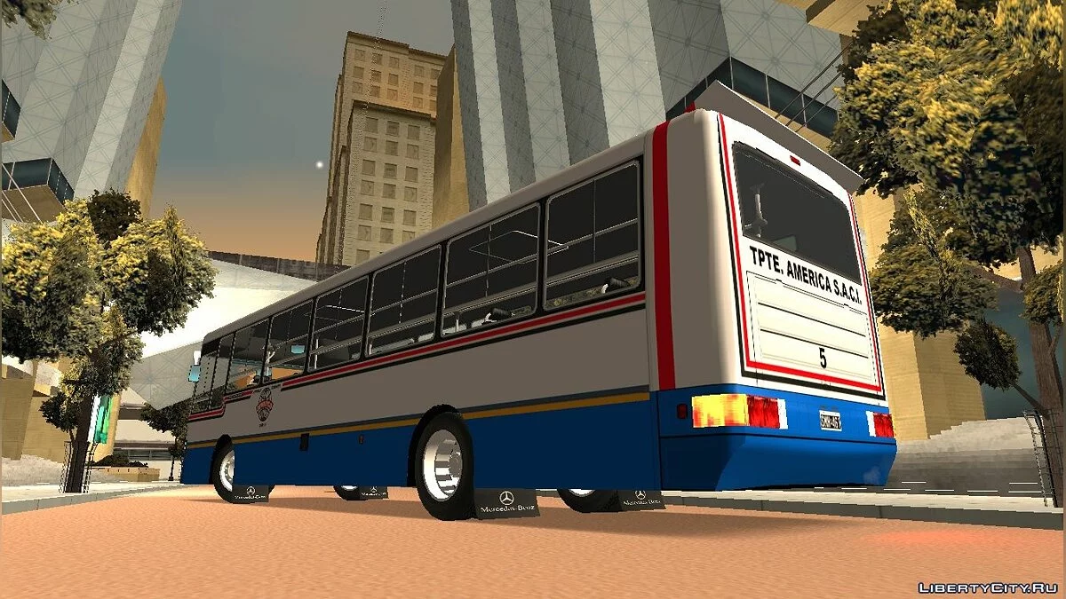 BUS Tango MB OHL1320 - Линия 105 / GTA San Andreas