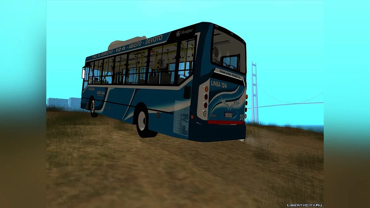 Linea 124 Metalpar Iguazu II MB-1621L-SB / GTA San Andreas