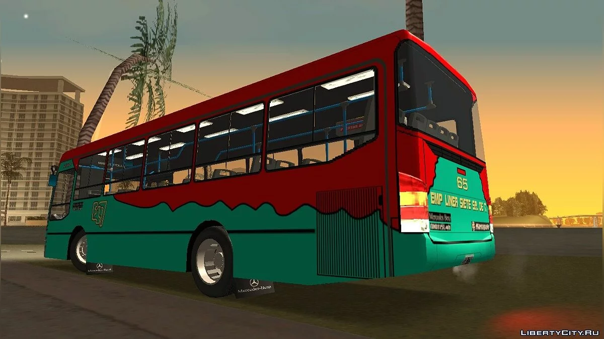 Marcopolo Viale OH1115L - Линия 307 / GTA San Andreas