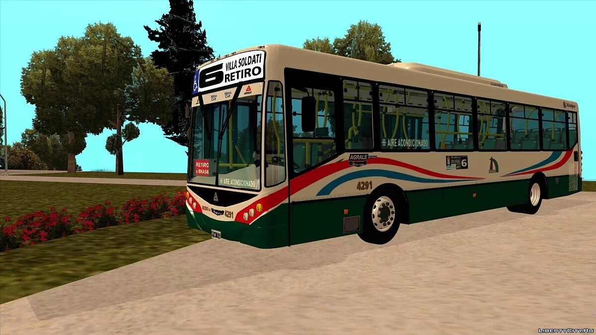Metalpar Iguazú II Agrale MT15 Линия 6 / GTA San Andreas