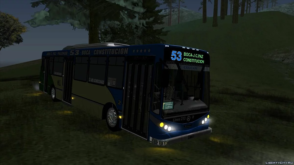Metalpar Iguazú II MB-1718L-SB - Линия 53 / GTA San Andreas