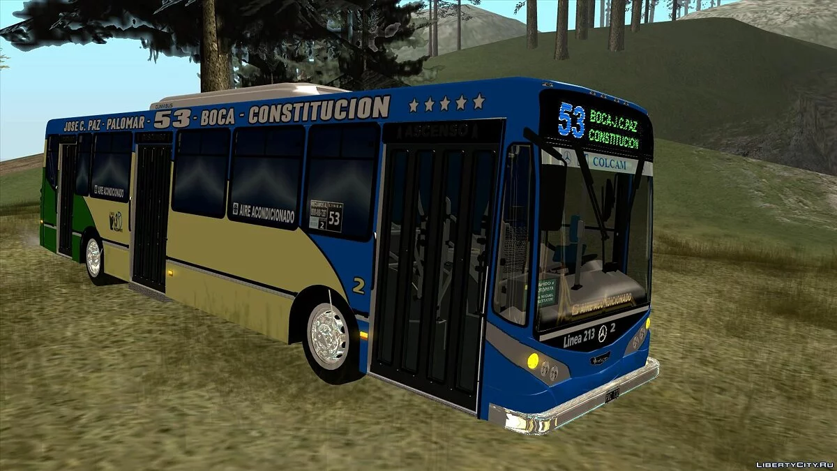 Metalpar Iguazú II MB-1718L-SB - Линия 53 / GTA San Andreas