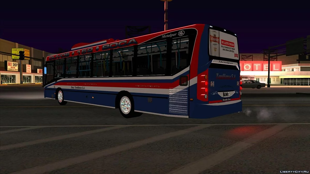 Metalpar Iguazú II O500 U Линия 152 / GTA San Andreas