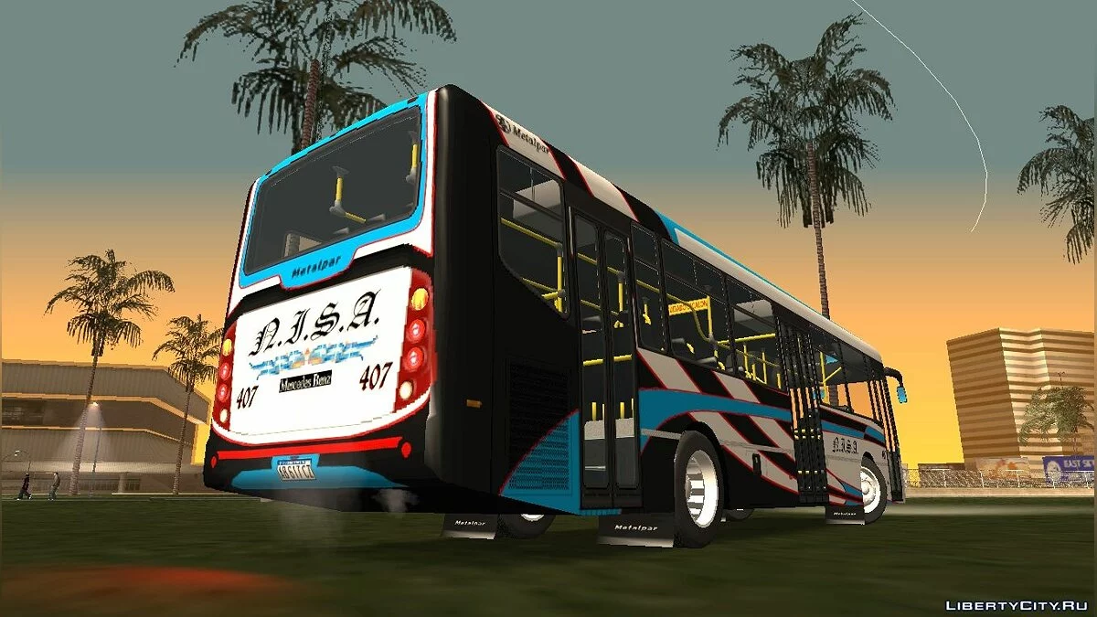 Metalpar Iguazu III MB O500U - Линия 382 / GTA San Andreas
