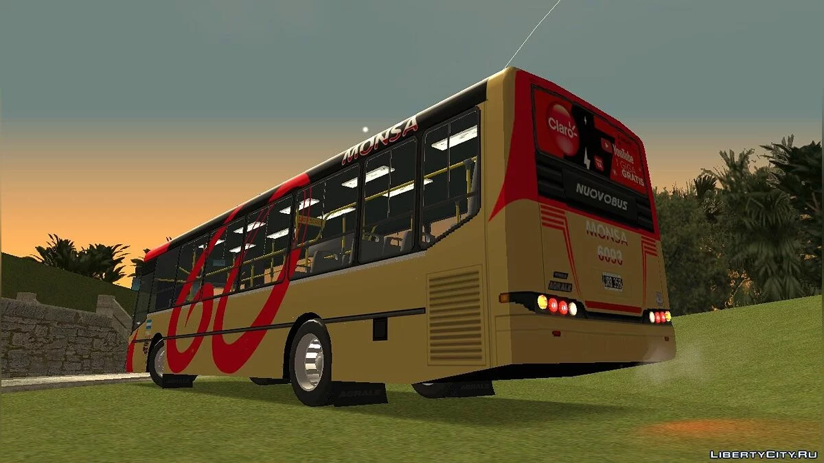Nuovobus BamBam Agrale MT15 - Линия 60 / GTA San Andreas