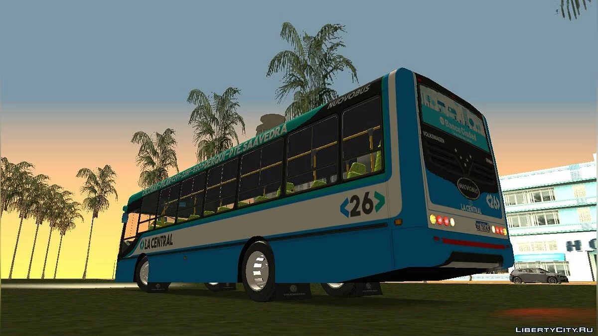 Nuovobus Menghi VW 15-190 EOD - Линия 291 / GTA San Andreas