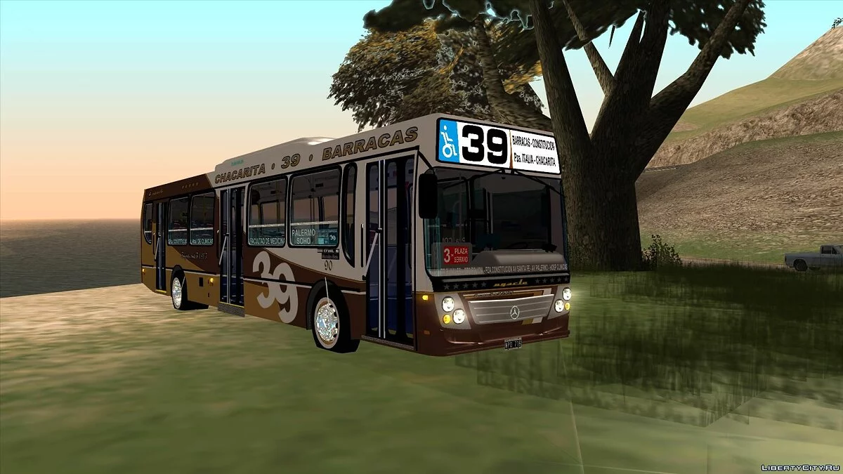 Ugarte Europeo IV MB-1718L-SB - линия 39 / GTA San Andreas