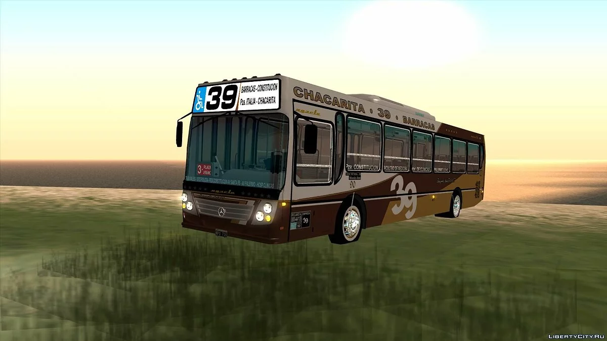 Ugarte Europeo IV MB-1718L-SB - линия 39 / GTA San Andreas