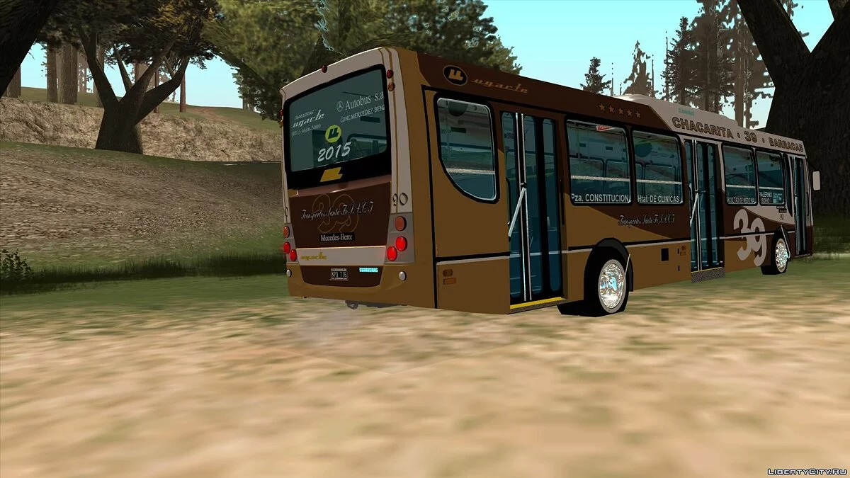 Ugarte Europeo IV MB-1718L-SB - линия 39 / GTA San Andreas
