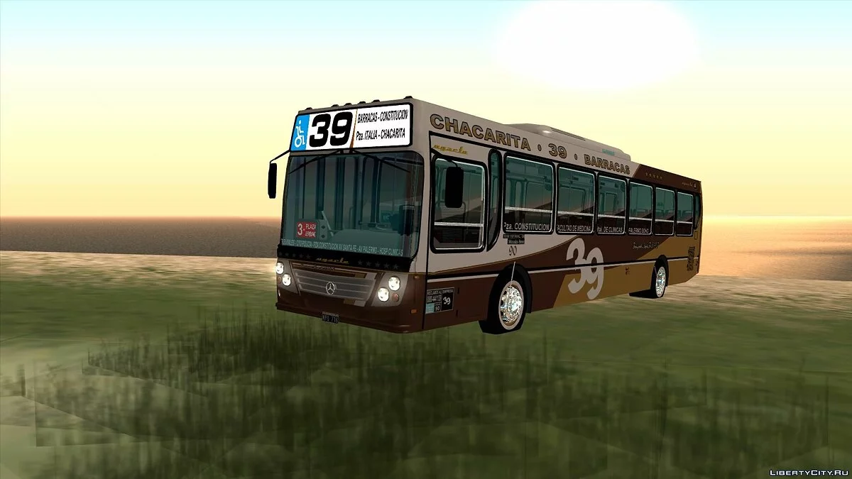 Ugarte Europeo IV MB-1718L-SB - линия 39 / GTA San Andreas