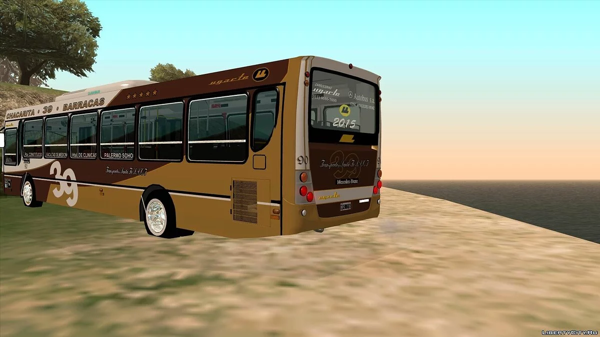 Ugarte Europeo IV MB-1718L-SB - линия 39 / GTA San Andreas
