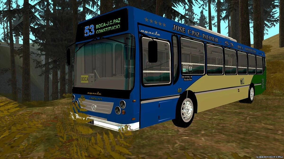 Ugarte Europeo IV MB-1718L-SB Линия 53 / GTA San Andreas