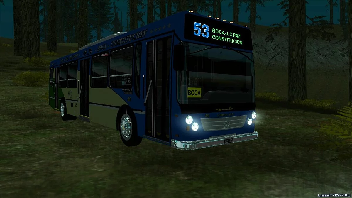 Ugarte Europeo IV MB-1718L-SB Линия 53 / GTA San Andreas