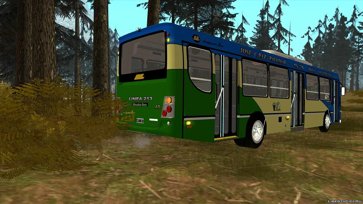 Ugarte Europeo IV MB-1718L-SB Линия 53 / GTA San Andreas
