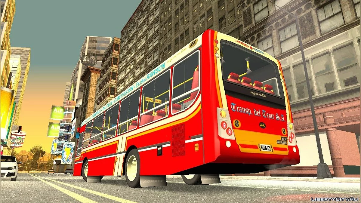 Ugarte Mini-Europeo Agrale MT12 - Линия 67 / GTA San Andreas