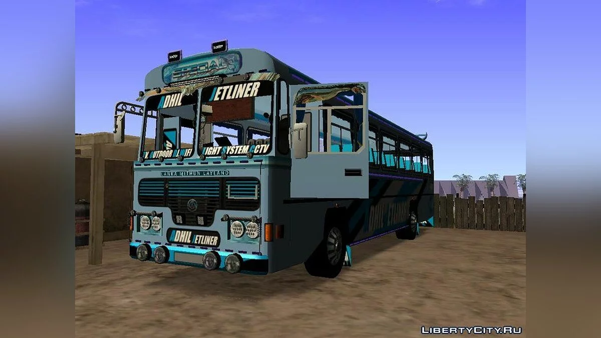 Adhil Jetliner Bus V2 (HD) / GTA San Andreas