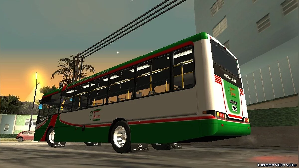 Nuovobus Bam-Bam MB OF1418 - Линия 404 / GTA San Andreas