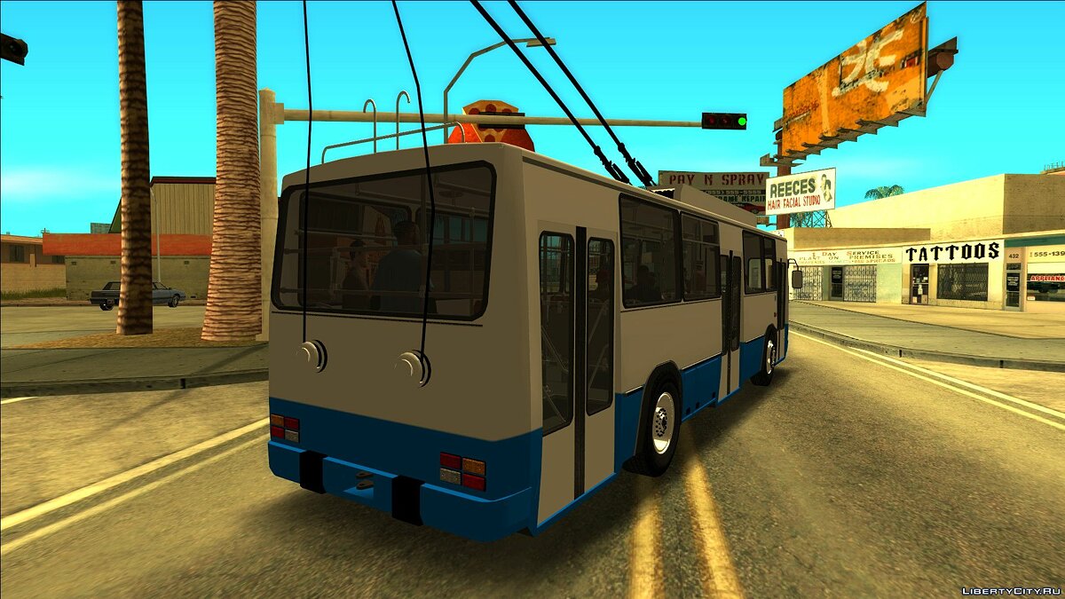 Скачать DAC 212E Trolleybus - #501 - RATP Iasi для GTA San Andreas