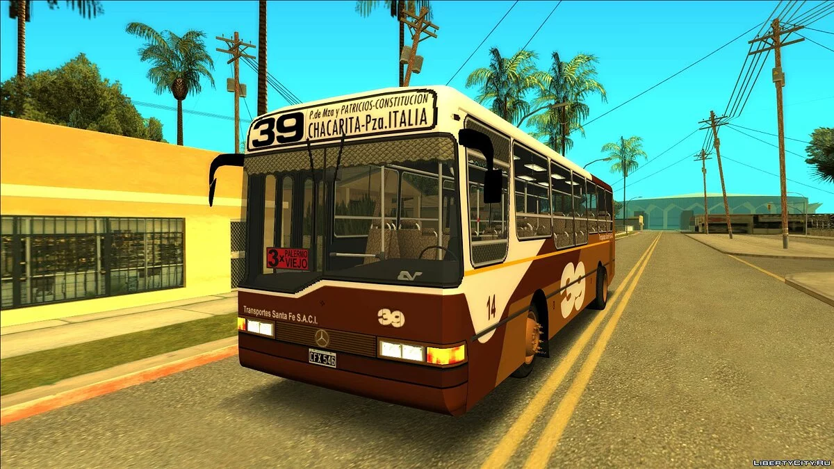 Eivar MB OH1621 - Linea 39 / GTA San Andreas