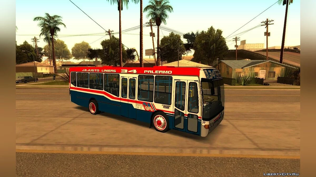 Marcopolo Viale MB OH1521L - Линия 34 / GTA San Andreas