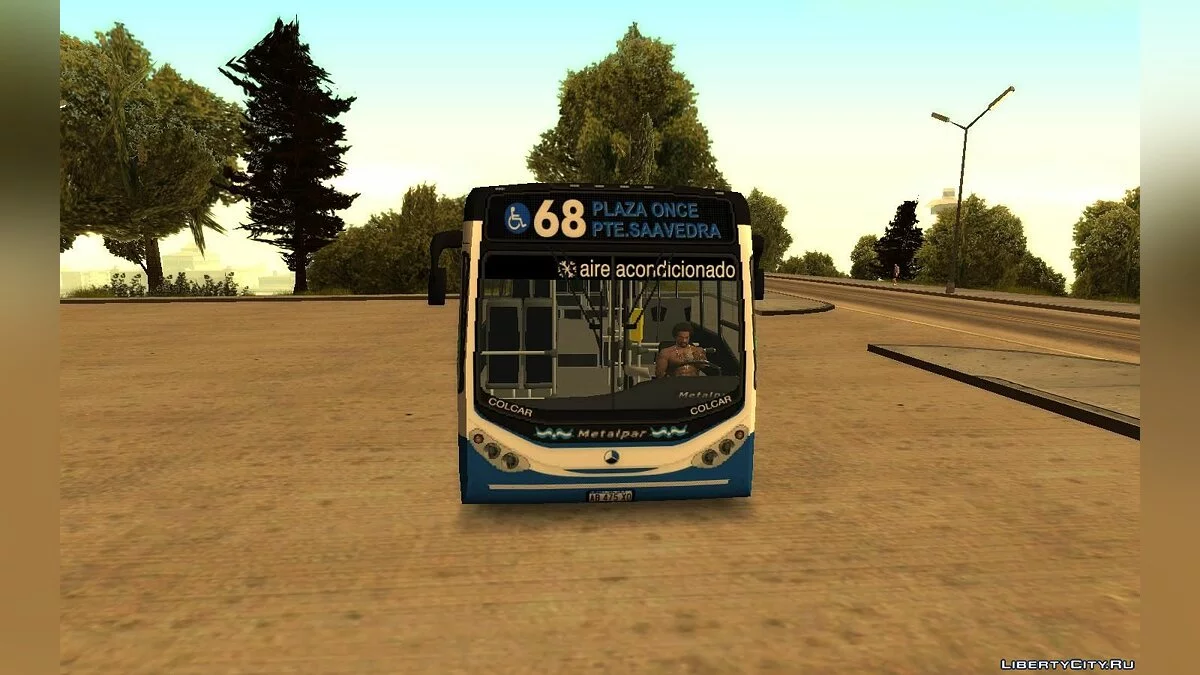 Metalpar Iguazu III MB OH1621L - Линия 68 / GTA San Andreas