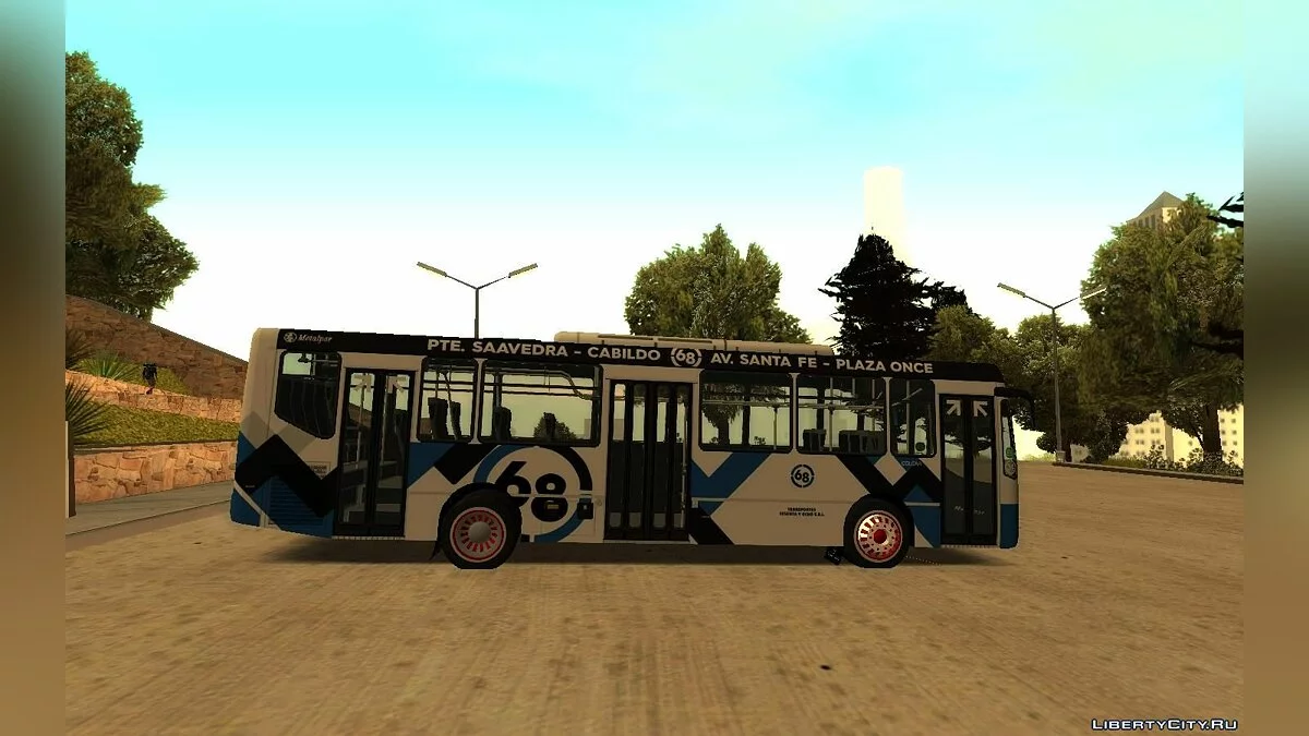 Metalpar Iguazu III MB OH1621L - Линия 68 / GTA San Andreas