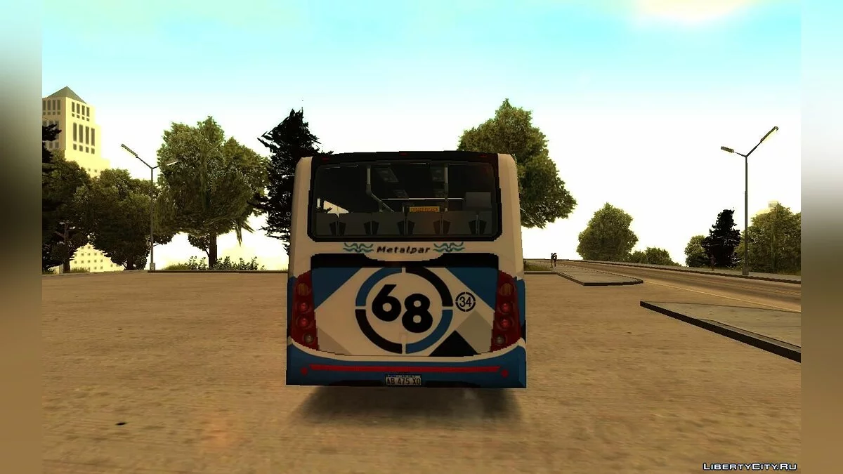 Metalpar Iguazu III MB OH1621L - Линия 68 / GTA San Andreas