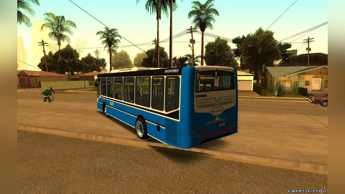 Nuovobus Menghi MB OH1621L - Линия 343 / GTA San Andreas