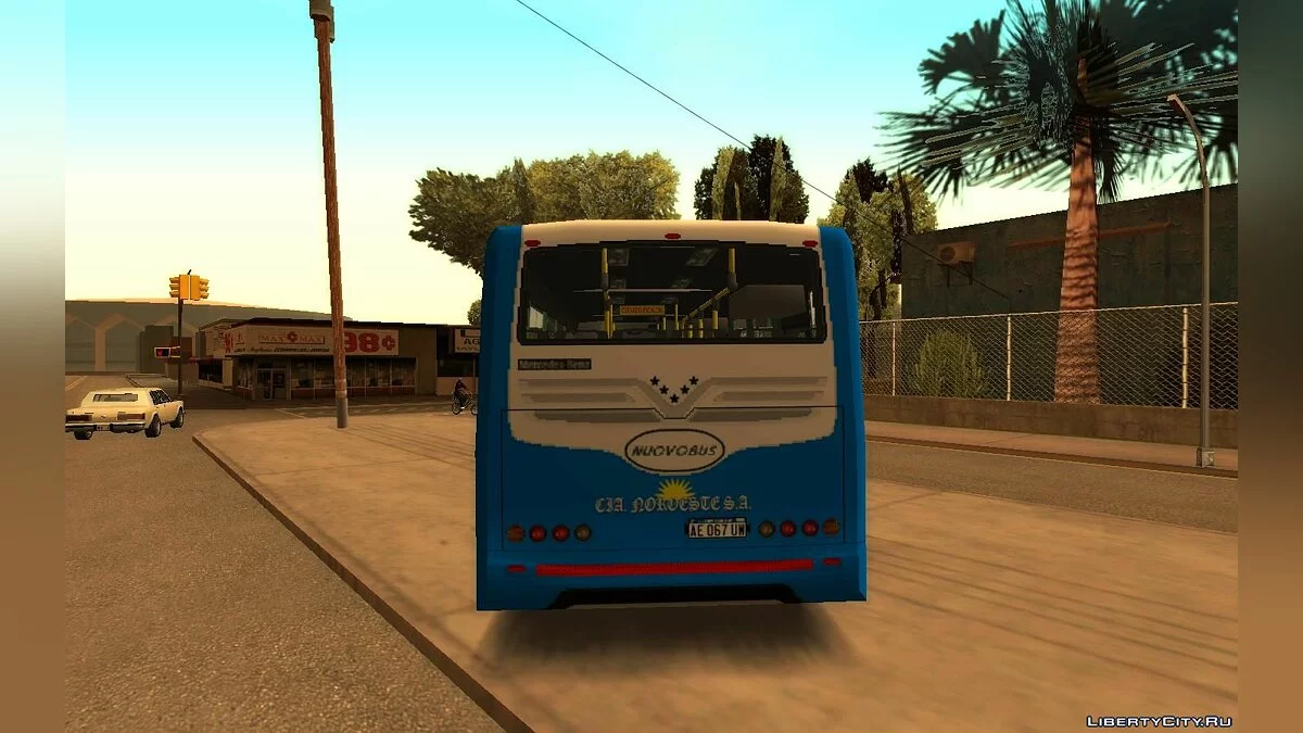 Nuovobus Menghi MB OH1621L - Линия 343 / GTA San Andreas