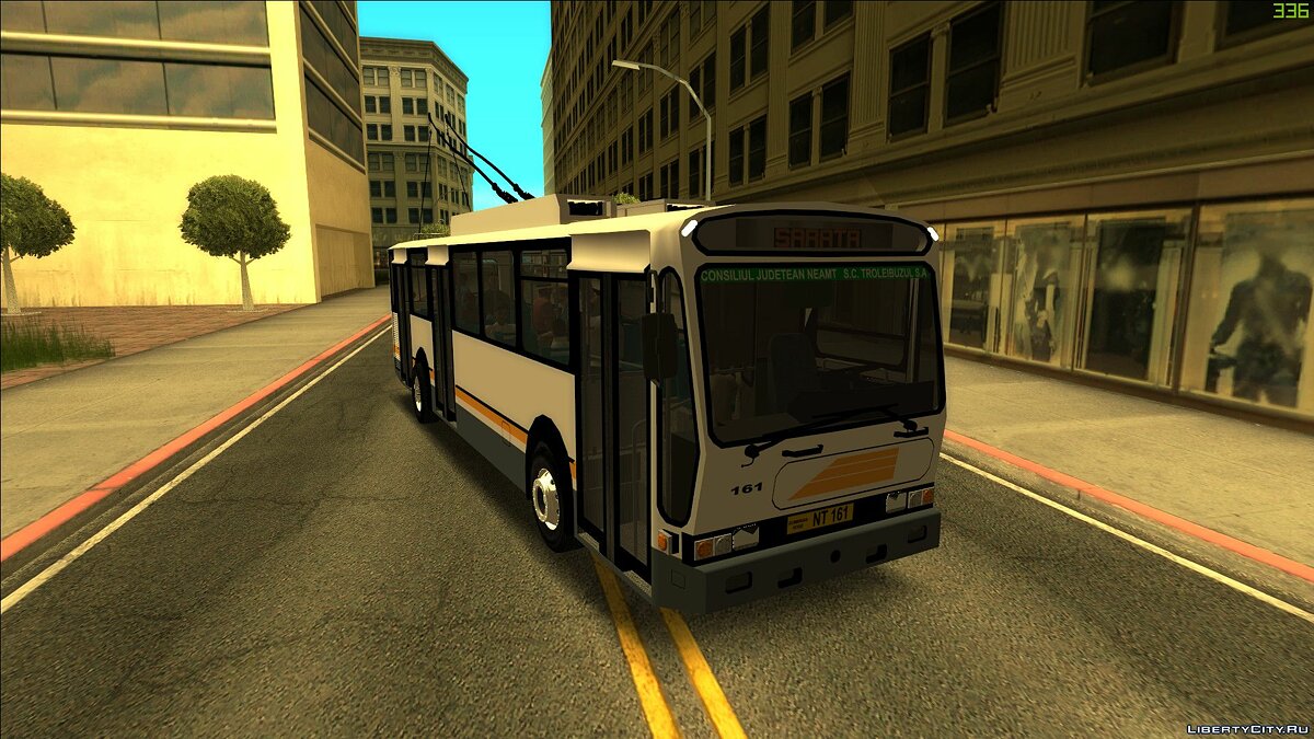 Скачать Rocar de Simon E 412 Trolleybus для GTA San Andreas