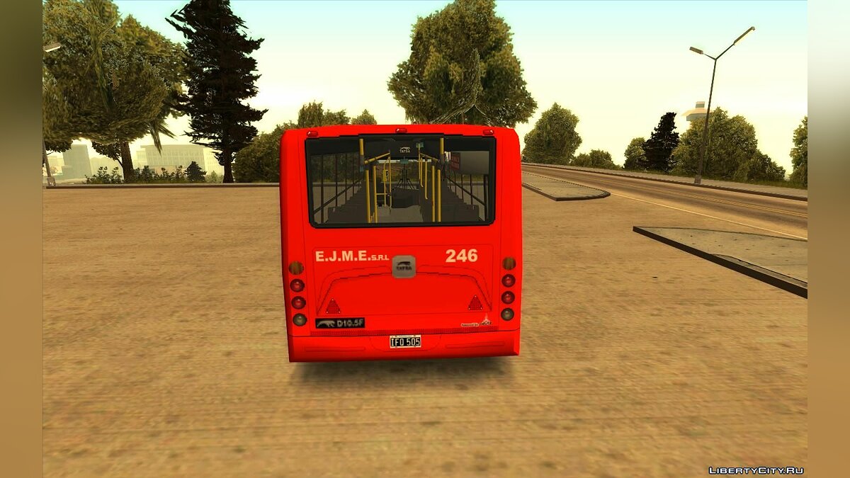 Скачать TATSA Puma D10.5F - Linea 222 для GTA San Andreas