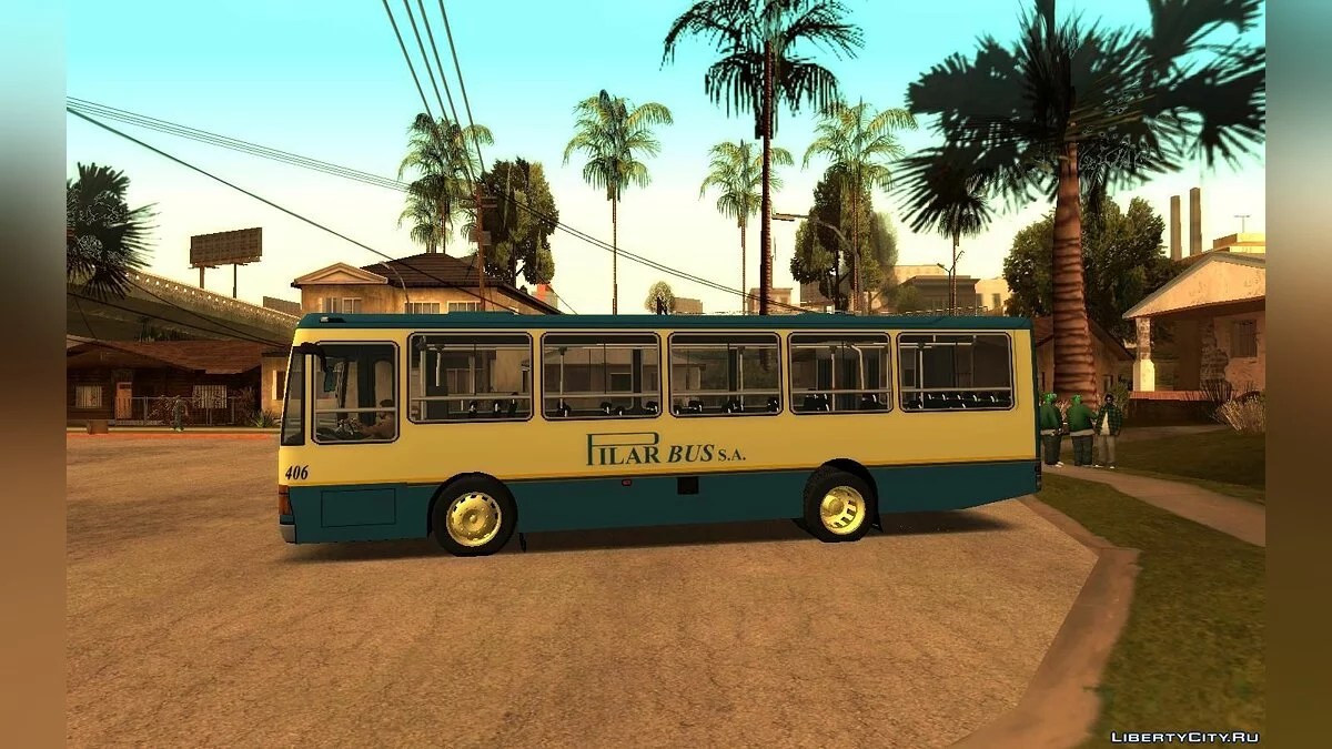 BUS Tango MB OF1214 - Линия 510 / GTA San Andreas