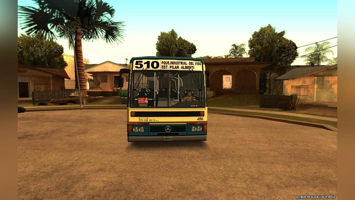 BUS Tango MB OF1214 - Линия 510 / GTA San Andreas