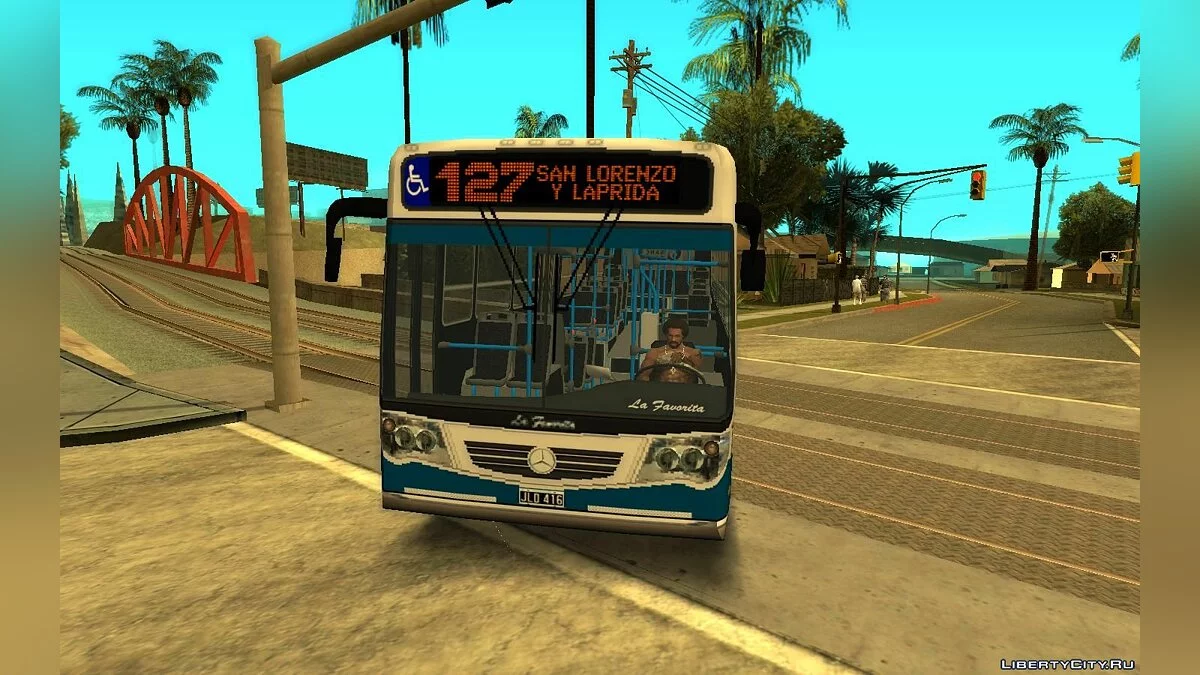 La Favorita GR I MB OH1618L - Линия 127 EMTR / GTA San Andreas