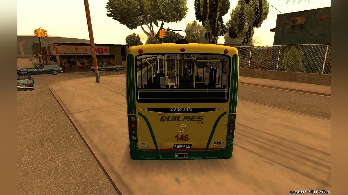 Скачать Todo Bus Agrale MT17 - Линия 98 для GTA San Andreas