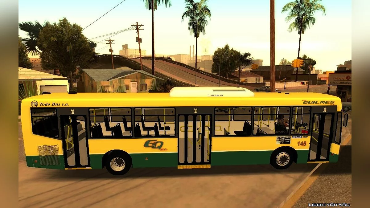 Todo Bus Agrale MT17 - Линия 98 / GTA San Andreas