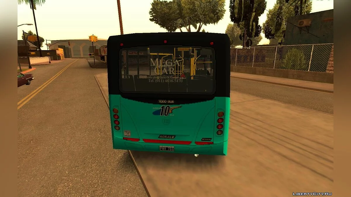 TodoBus Pompeya II Agrale MT17 - Линия 10 / GTA San Andreas