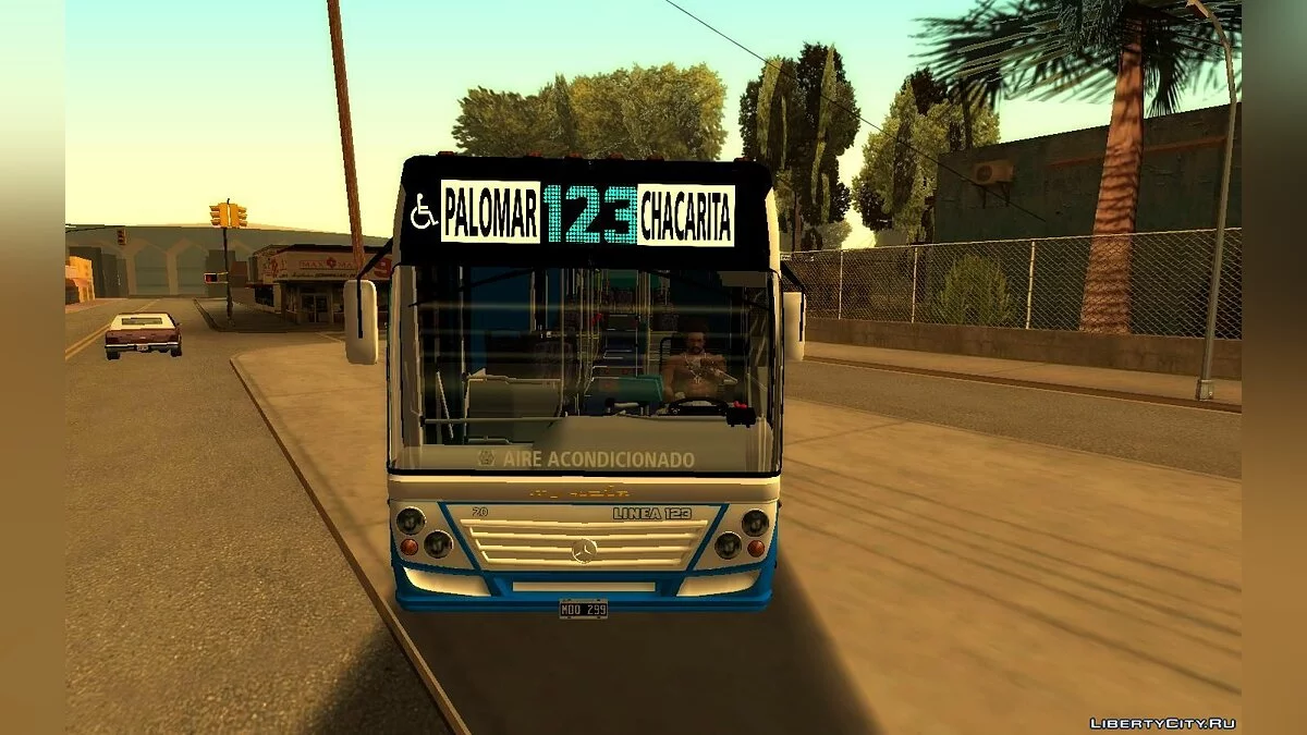 Ugarte Europeo Mercedes Benz 1718 - Линия 123 / GTA San Andreas