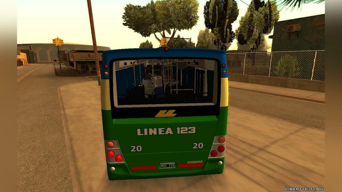 Ugarte Europeo Mercedes Benz 1718 - Линия 123 / GTA San Andreas