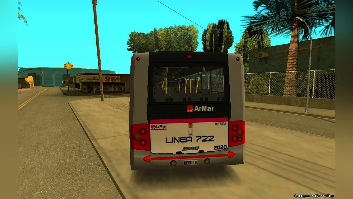 ArMar Medea Plus Agrale MA15 - Линия 722 / GTA San Andreas