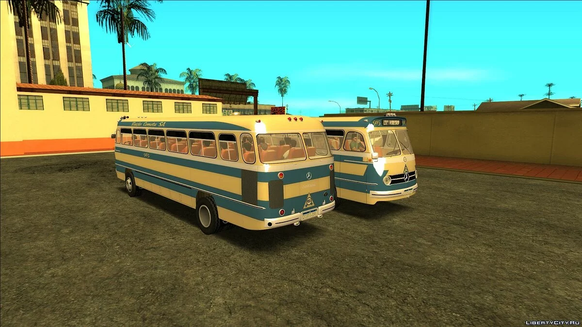 Bus Mercedes-Benz O-321 HL 1958 / GTA San Andreas