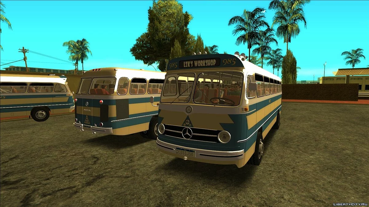 Bus Mercedes-Benz O-321 HL 1958 / GTA San Andreas