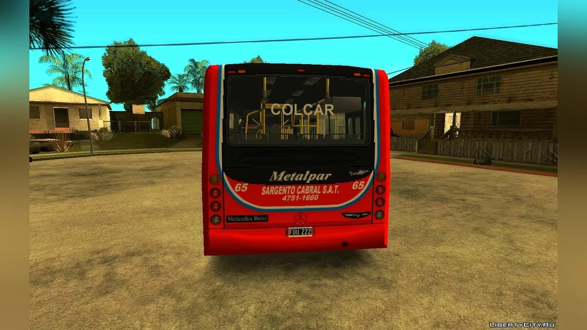 Metalpar Tronador OH1315L - Линия 182 / GTA San Andreas