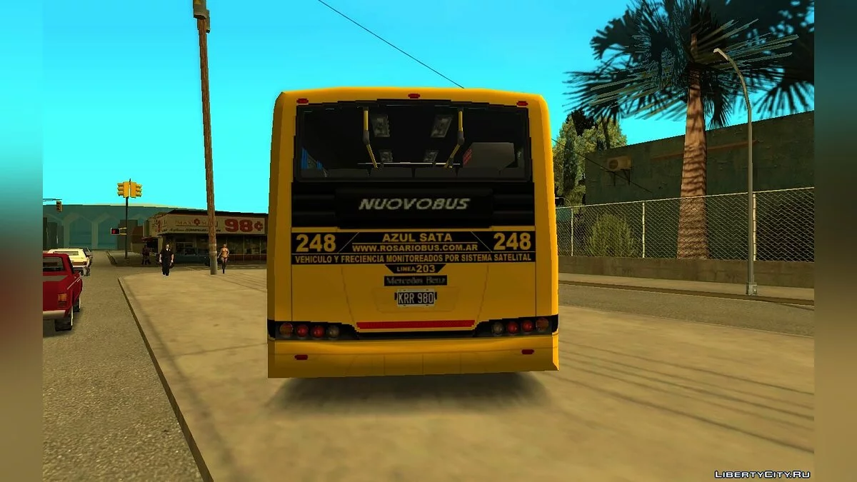 Nuovobus Bam-Bam MB OH1723L - Линия 203 Azul Sata / GTA San Andreas