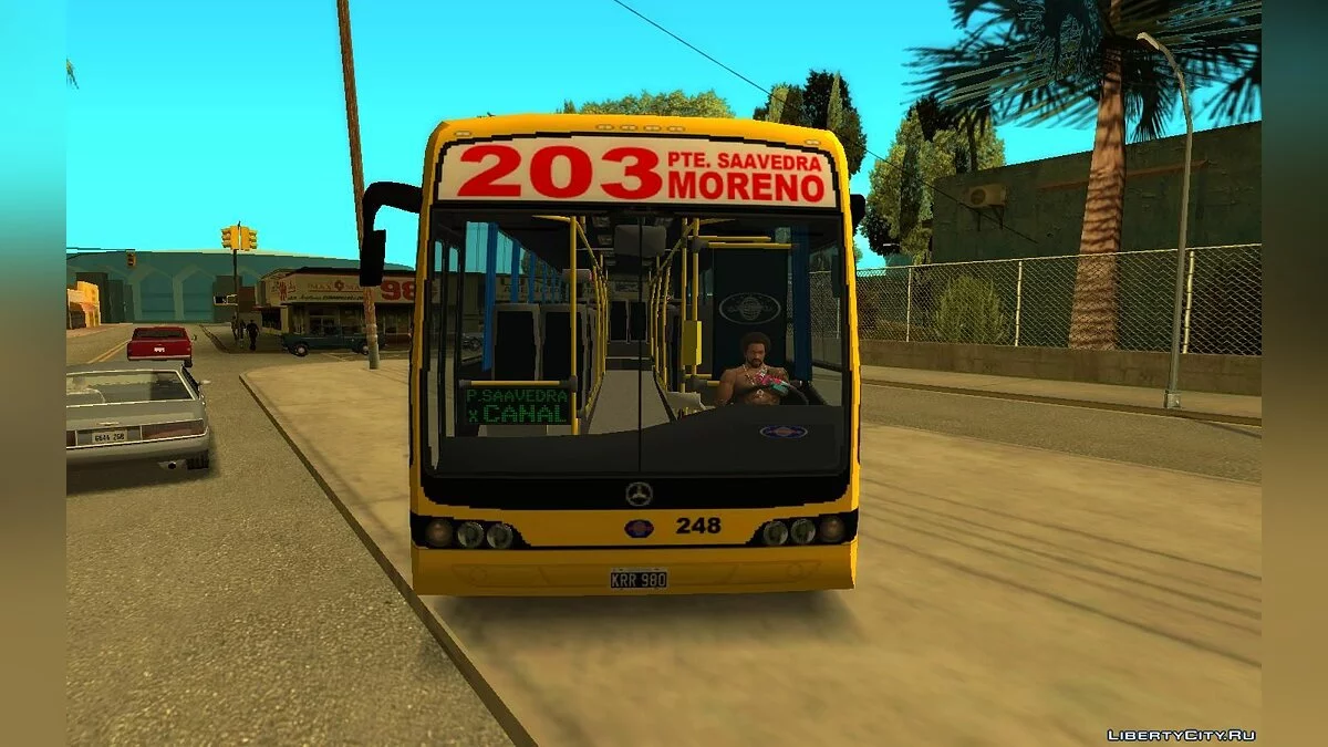 Nuovobus Bam-Bam MB OH1723L - Линия 203 Azul Sata / GTA San Andreas