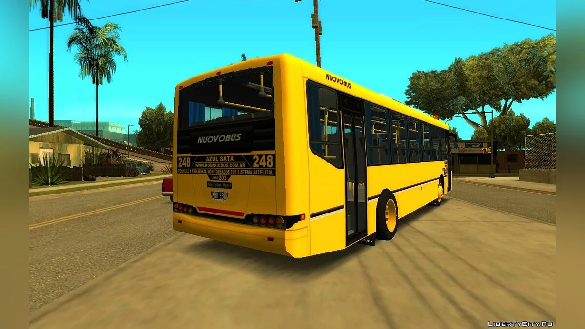 Nuovobus Bam-Bam MB OH1723L - Линия 203 Azul Sata / GTA San Andreas
